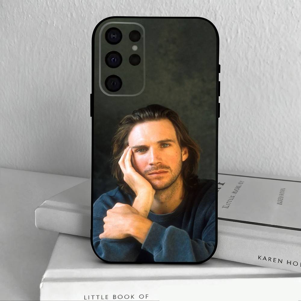 Gentle Actor R-Ralph F-Fiennes Phone Case For Samsung S25,S24,S21,S22,S23,S30,Ultra,S20,Plus,Others Soft Black Cover