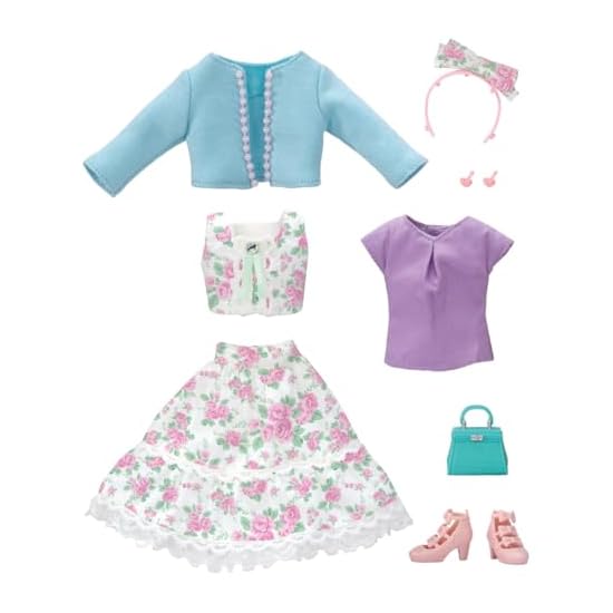 TAKARA TOMY Licca-chan Dress LW-18 Romantic Dolly Dress-up Pretend Play Toy Ages 3 and up