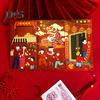 6Pcs Chinese New Year Red Envelopes 2025 Lunar Yera of The Snake Red Money Pocket Spring Festival Lucky Hong Bao