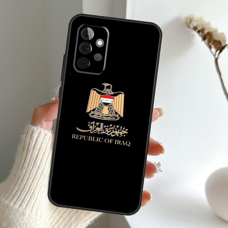 Iraqi Iraq Flag Case For Samsung Galaxy A16 A55 A06 A05 A36 A26 A54 A34 A14 A22 A32 A52 A35 A15 A53 A13 A56