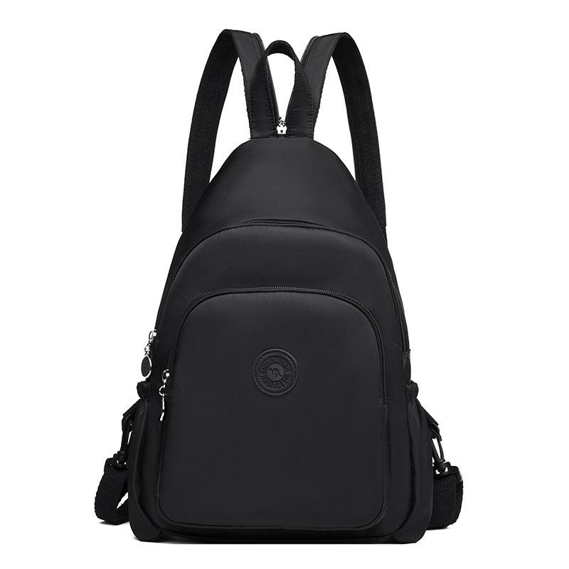 Printed Backpack Women's Lightweight Chest Bag Water-repellent Travel Backpack