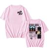 Męskie koszulki Bando Boyz Free Tour 2025 T-shirt Kidd Keo Koszulka z nadrukiem graficznym Letni T-shirt z krótkim rękawem Bawełniany T-shirt Streetwear