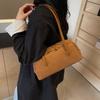 Retro Underarm Bag Aesthetic Single Shoulder Bag Trendy Faux Suede Bag  Winter