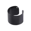 Trendy New Plain Fashion Above Open Midi Ring Set Black Knuckle Ring