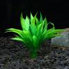 1PC Plastic Manmade Water Plant Grass Decor Akvaryum Dekor Green 15cm Height for Aquarium Simulation Artificial Plants