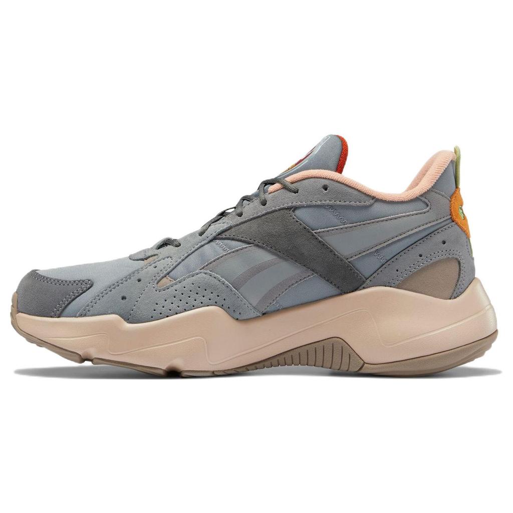 Reebok Looney Tunes X  Turbo Restyle Retro Fabric Leather Low-Top Casual Running Shoes Unisex Sneaker Gray GW4308