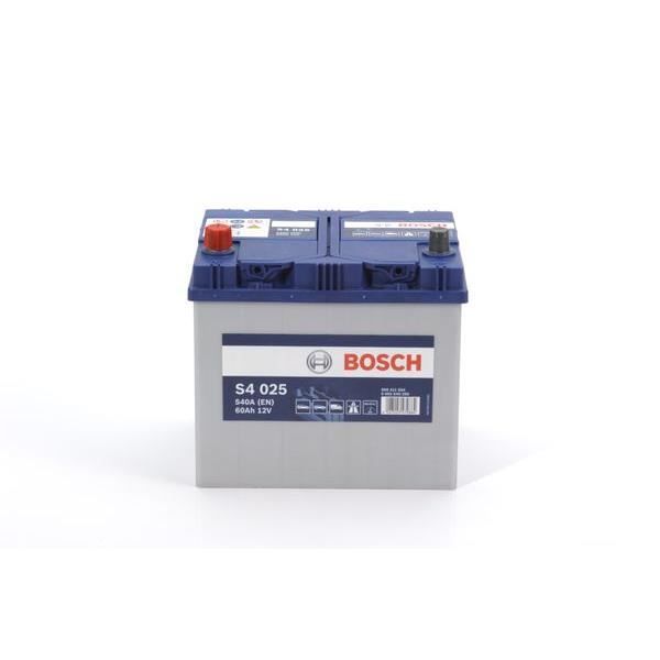 Bosch car battery s4025 60ah/540a