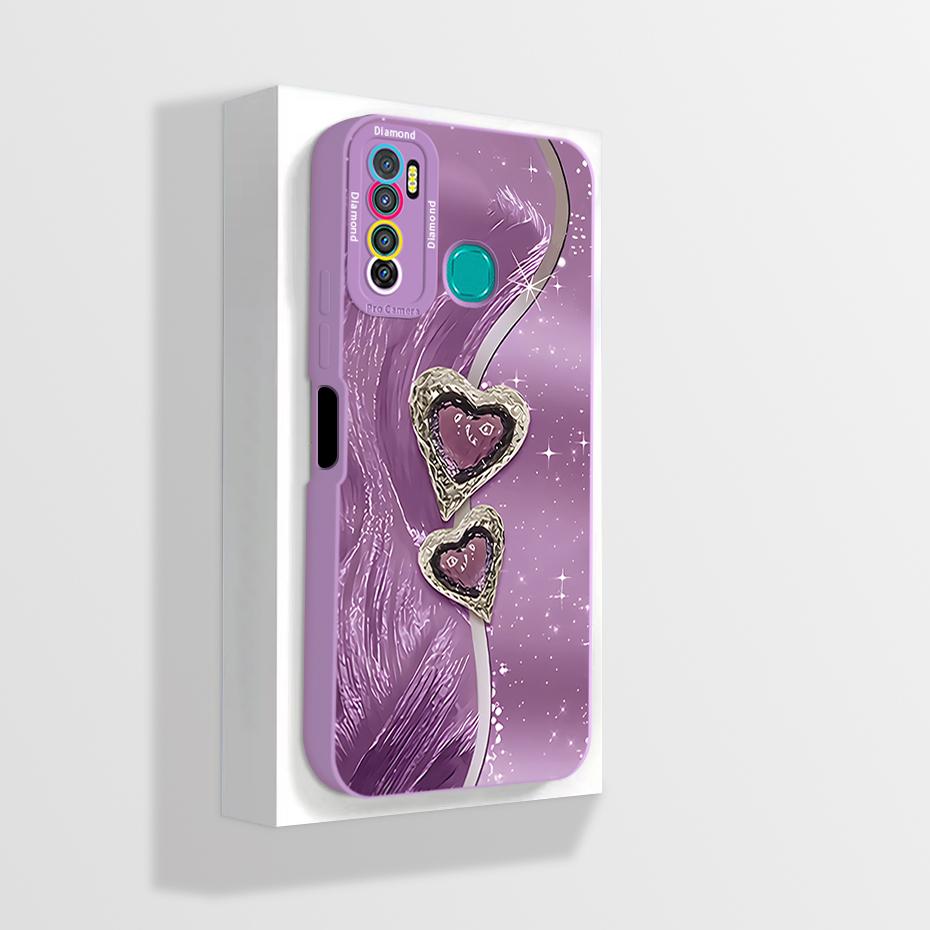 

For Tecno Spark 5 Pro Case Tecno Spark5 Phone Case Artistic Soft TPU Camera Protection Cover For Tecno Camon 15 Air Etui Bumper Camon 15 Air