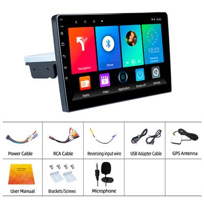 1 Din 9''  Andriod 11 Car Multimedia Player GPS Navigation Bluetooth Carplay Wifi USB FM Mirror Link HD Car Audio Radio Stereo Autoradio