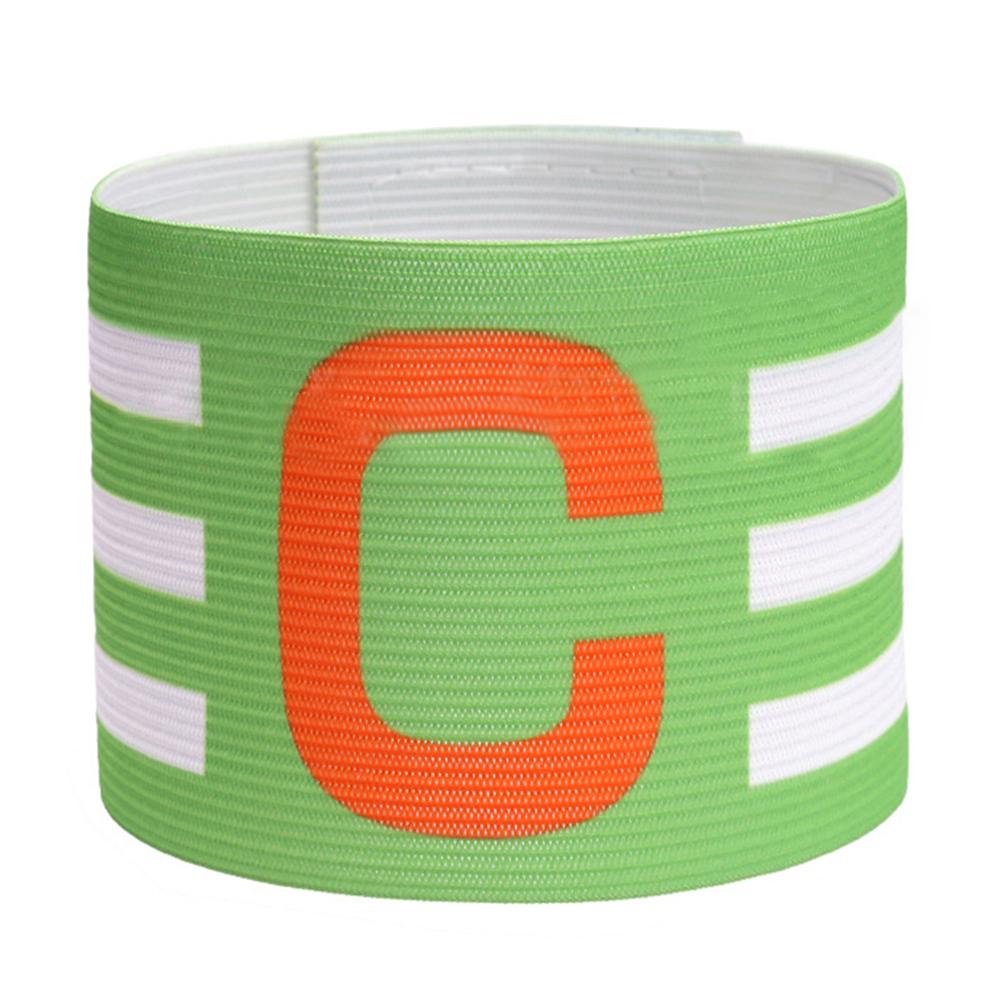 Soccer Player Captain Group Armband Adjustable Brazalete Capitan Band Breathable Stripe Arm Band Clear Icon for Football Captain 6