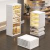 IRIS Transparent Foldable Modular Shoe & Display Storage Cabinet