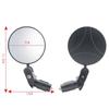2pcs Wide Angle Bike Mirrors 360 Rotatable HD Glass Convex Lens  Mountain Road Bikes