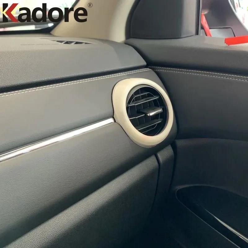 Car Front Side Air Condition Vent Outlet Cover Trim For Mitsubishi ASX RVR Outlander Sport ES -2024 Interior Accessories