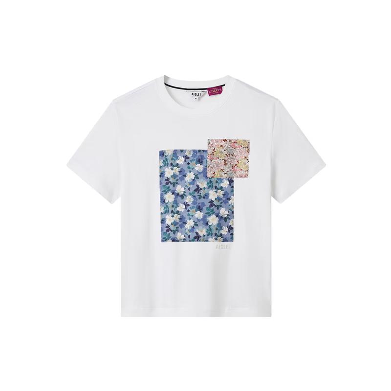 AIGLE Women s Classic Round Neck Quick-Dry T-Shirt M