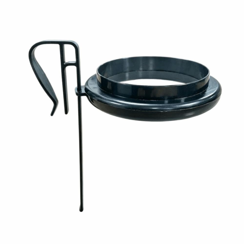 Adjustable Fish Tank Station Anti Drifting Floating Food Tray Aquarium Decoration чёрный