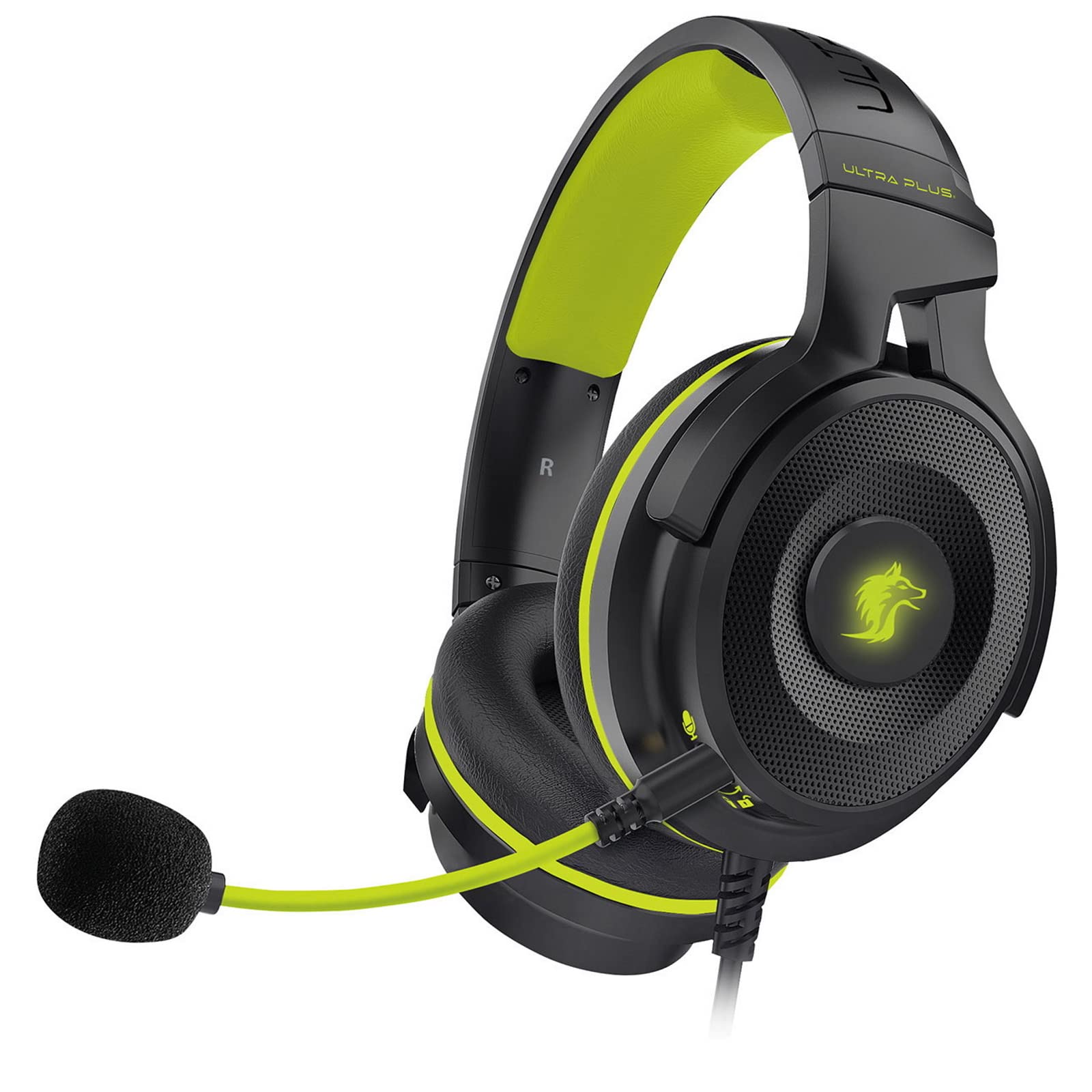 

Princeton ULTRA PLUS gaming headset USB connection UP-HSUBK чёрный