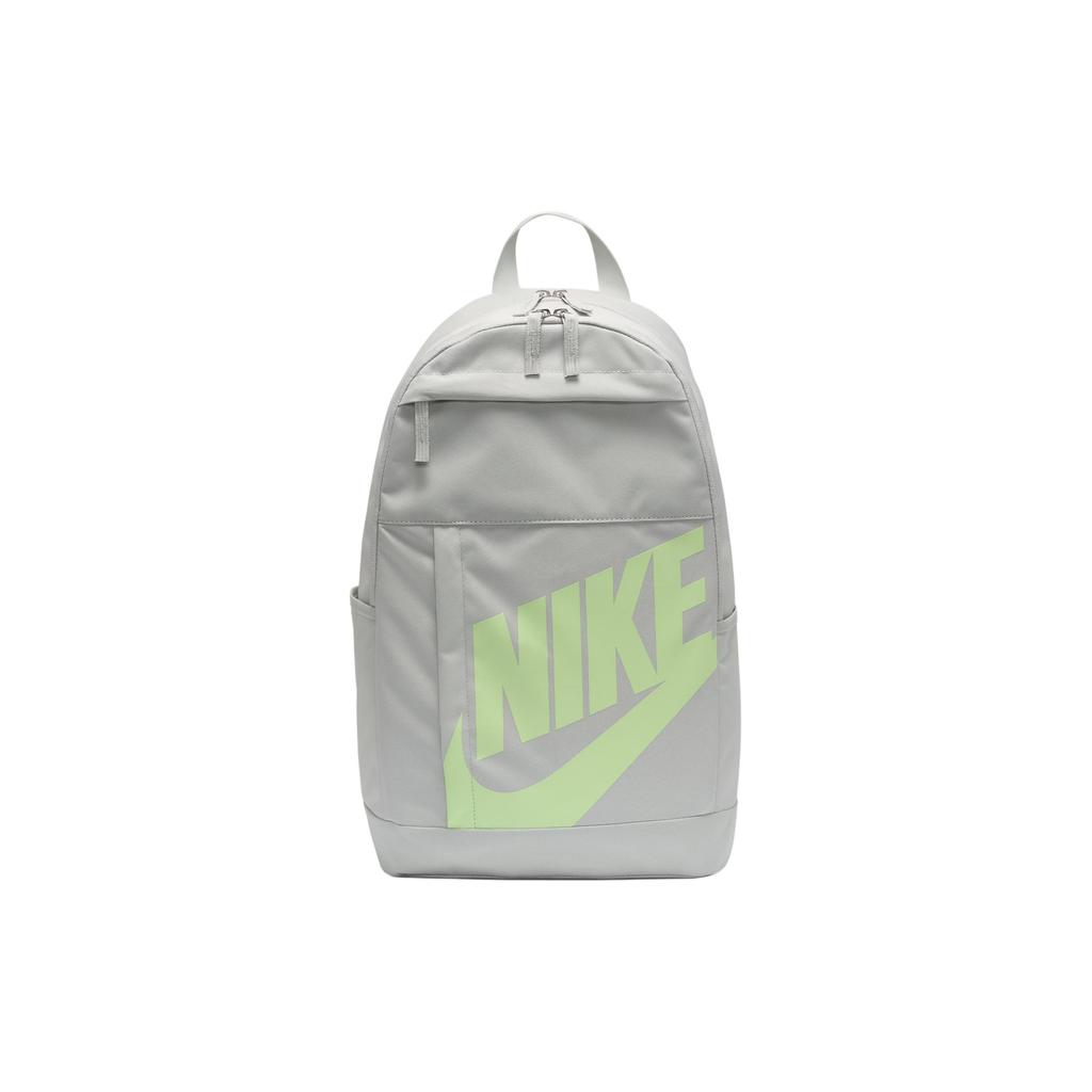 New Nike Recycled Polyester Backpack Unisex Light Silver & Mist Green DD0559-034