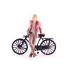 Gentleman Bike Figures Set 1:64 Scale Hand Painted Miniature Figures People for Dioramas Props,Photography Collectors