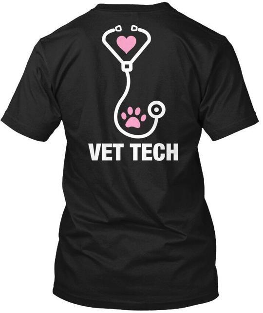 Comfy Vet Tech Apparel - Na T-Shirt Made in the USA Size S to 5XL
