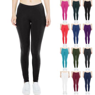 Damen Warme Stretch Yoga Leggings Hohe Taille Eng Anliegende Sporthosen