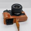 PU Leder Kamera Halbtasche für Fujifilm XT2 XT3 Fuji X-T2 X-T3 Schützende Basis Boden Akkuöffnung Abdeckung