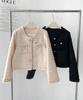 Vascara Gold Button Tweed Jacket (2Colors)