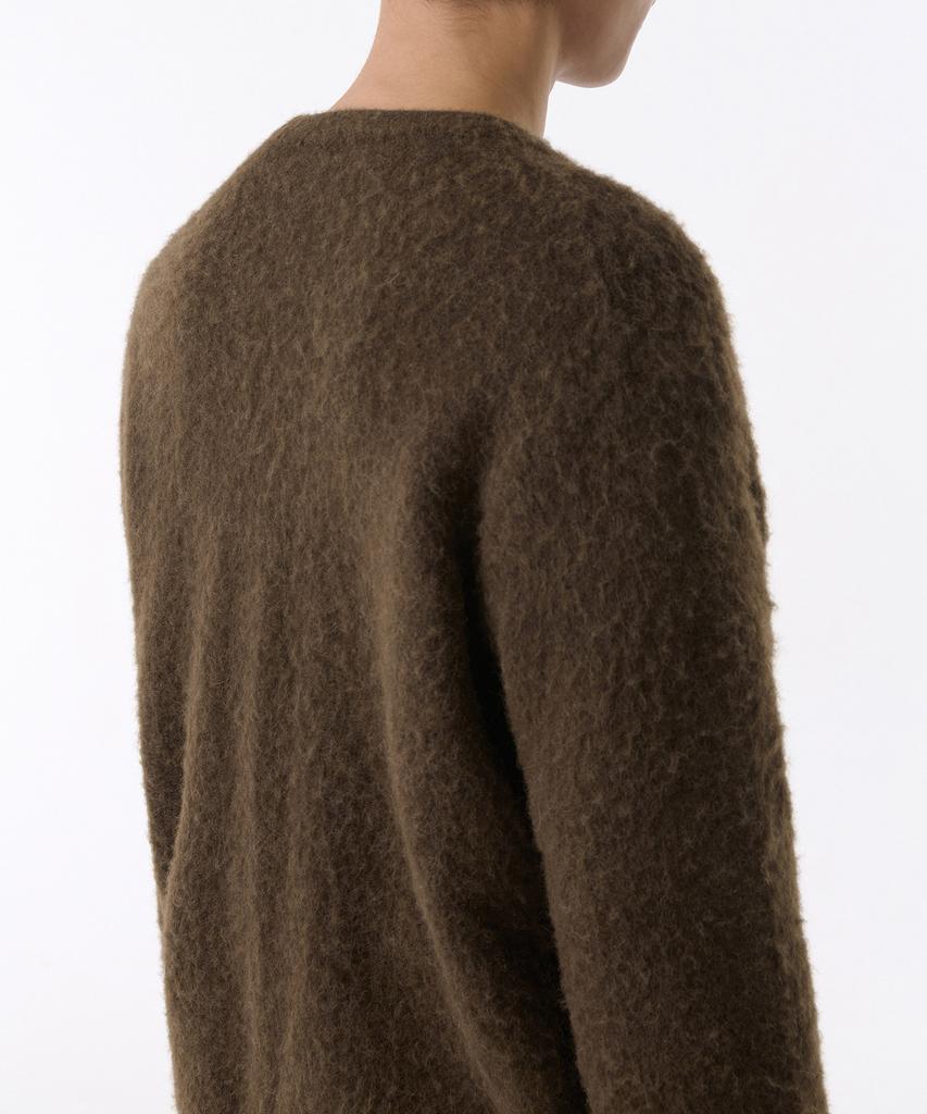 Musinsa Standard Hairy Alpaca Cardigan [Brown]
