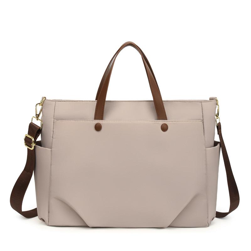 Laptop Bag Women's Shoulder Portable Large-capacity Briefcase One Shoulder Crossbody Tote 15.6 Inch Liner Bag