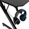 Bureau gaming - NanoRS - RS345 - Noir - 110x60cm - Charge max 150kg
