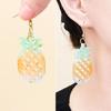 Silicone Earring Molds Resin Drop Jewelry Moulds Fruit/Vegetable Series Jewelry Making Molds for Kids and Teens Crafting