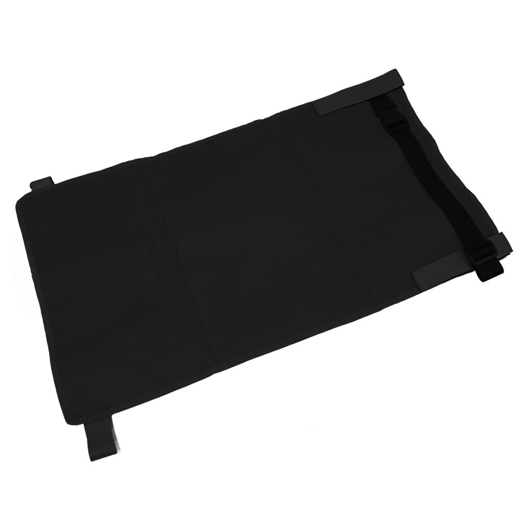 Toddler Airplane Seat Extender Foldable Portable Kids Airplane Bed for Airplane Travel Accessories Black