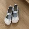 Fashion SUOJIALUN 2025 New Brand Women Flat Shoes Fashion Mix Color Ladies Elegant Mary Jane Shoe Soft Flat Heel Outdoor Dress Single Sh