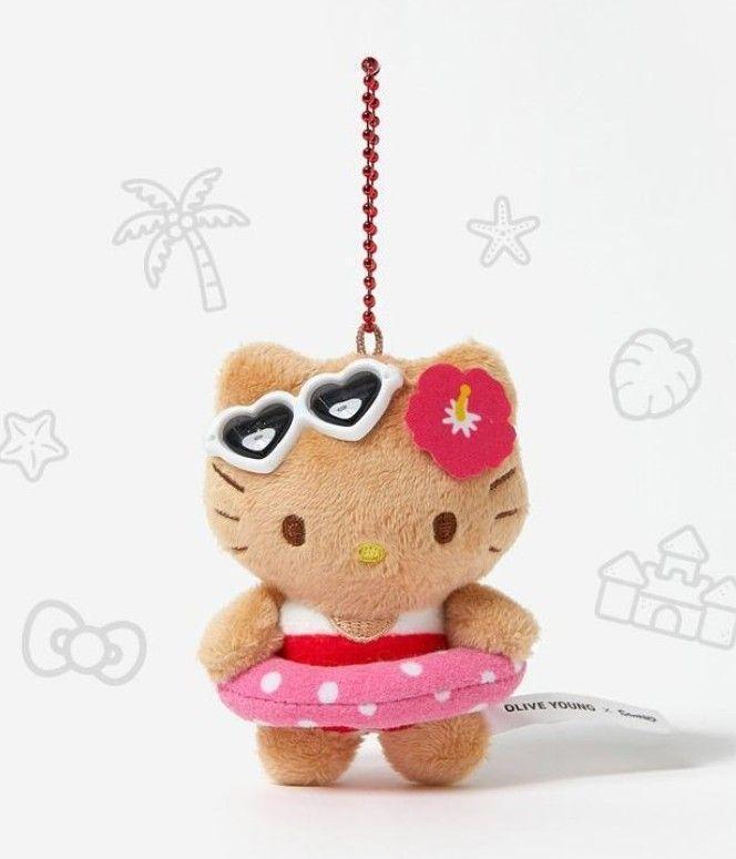 [USED] Not Available In Japan, Korea-only Olive Young X Sanrio Collaboration * Suntan Hello Kitty