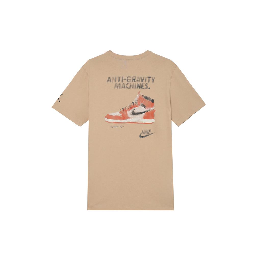 Jordan T Shirt Men's Earth Yellow FD7030-200