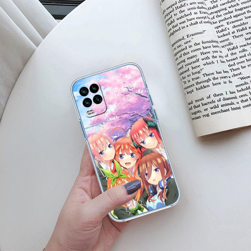 Miku Nino Itsuki Nakano Transparent Phone Case for Motorola Moto Edge 20 30 40 50 S30 Fusion Ultra Pro Neo Lite