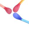 Temperature Sensoning Spoon Baby Silicon Spoon Baby Safety Temperature Sensing Kids Children Flatware Feeding Spoons