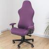 Milk-Silk Gaming Chair Cover, Solid Color Esports Seat Cover, Computer Chair Slipcover