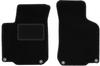 Black Front Floor Mats For: Volkswagen New Beetle Coupe, Cabrio (1997-2020)
