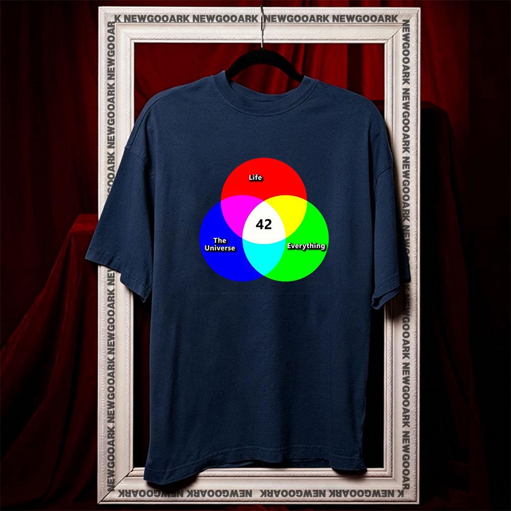 

42 The Answer To Life The Universe and Everything Tshirt Women Unisex Summer Cotton Graphic T Shirts Adult Streetwear Tops Tee 3XL