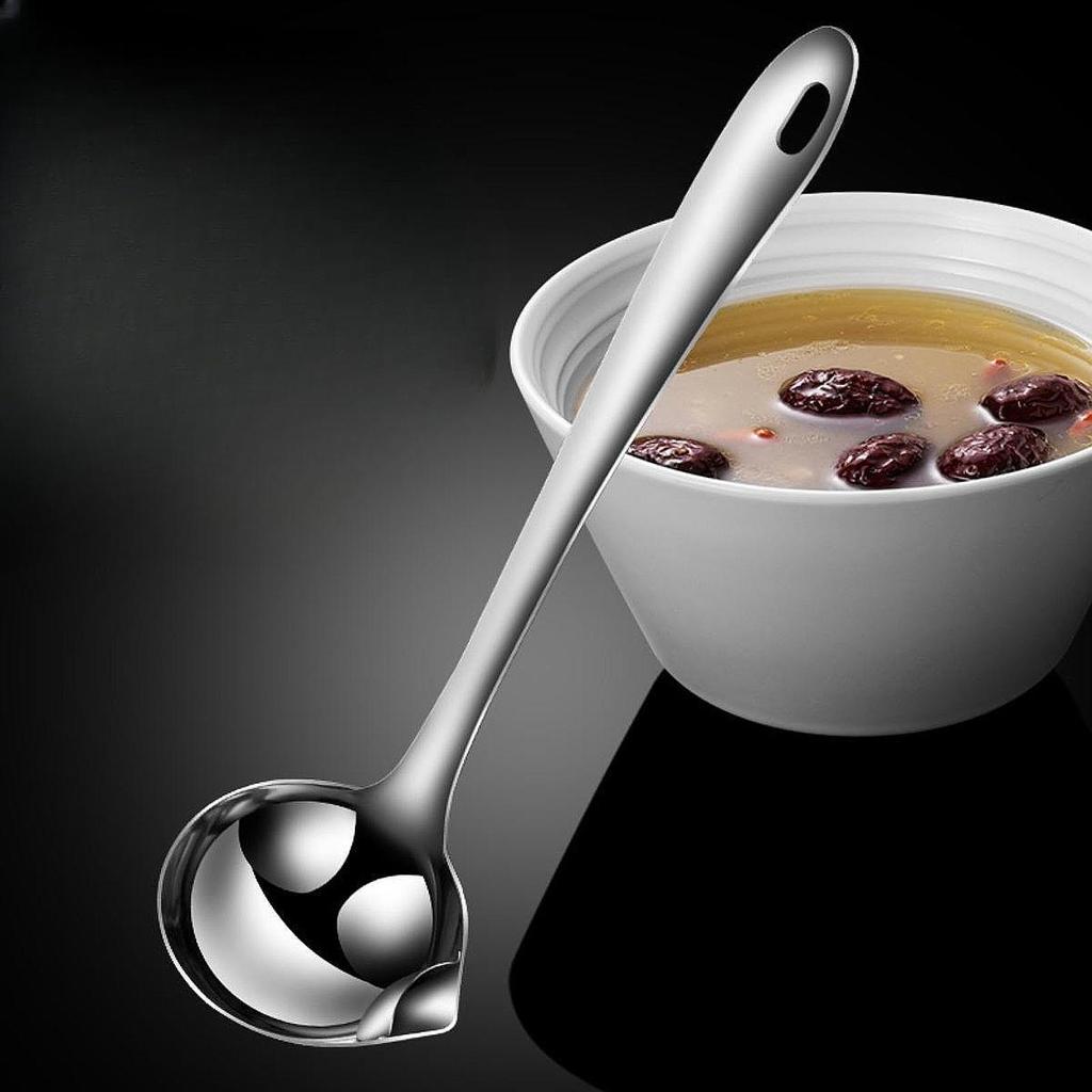 Oil Separator Spoon Cooking Utensils Kitchen Accessories Grease Strainer Separater for Restaurant