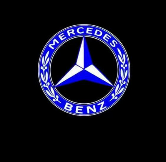 LED Welcome Lights for Mercedes C-Class W203, CLK, SLK, SLR Models - Door Projector Lights