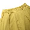 Summer Maxi Skirt Solid Color Large Hem Sweet Slim A-Line Skirt for Daily Wear