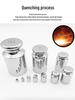 Stainless Steel Calibration Weight Set: 100g, 500g, 1kg - F1 Grade for Electronic Scales