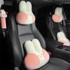 Toys Lumbar Support Stuffed Rabbit Car Seat Supports Car Neck Pillow Waist Cushion Cat Headrest
