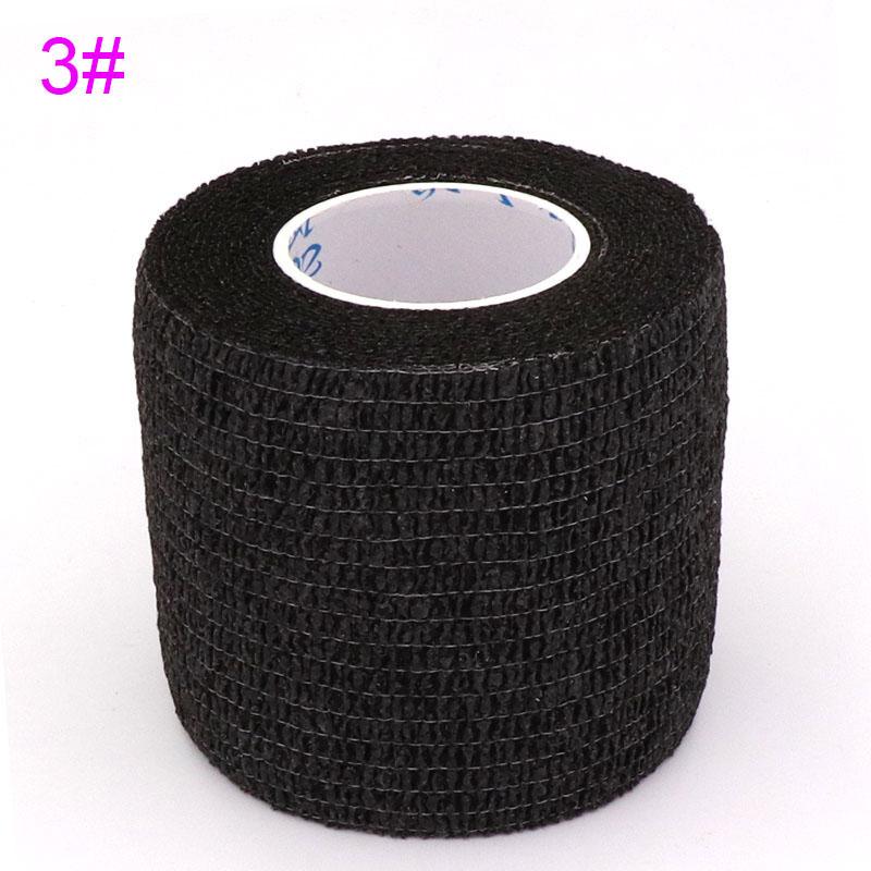 

Durable And Safe 4.5M Colorful Sport Self Adhesive Elastic Bandage Wrap Tape For Knee Support Pads Finger Ankle Palm Wrist Pet Tattoo Accessories 5cm X 4.5m