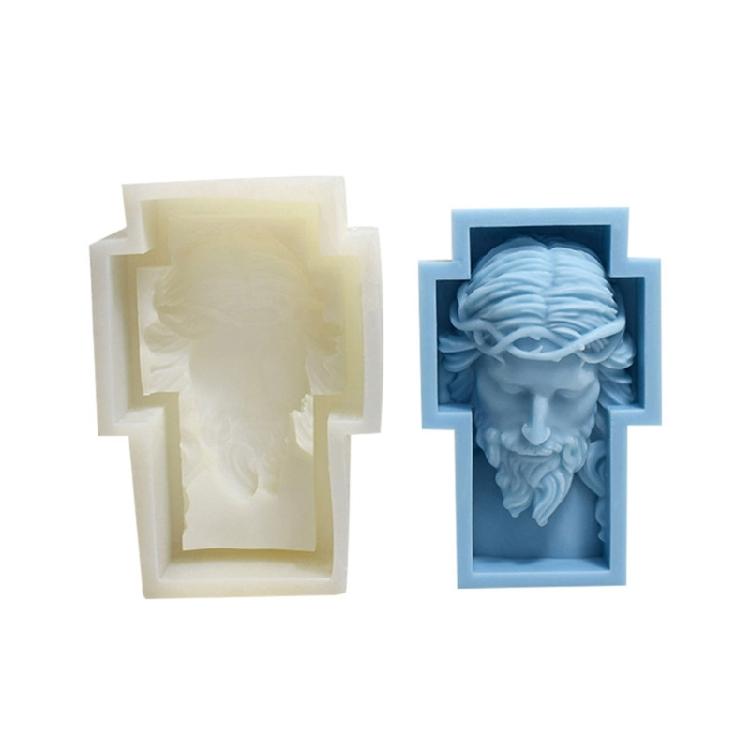Silicone Resin Molds Convenient Soap Making Molds Craft Unique Portrait Candle