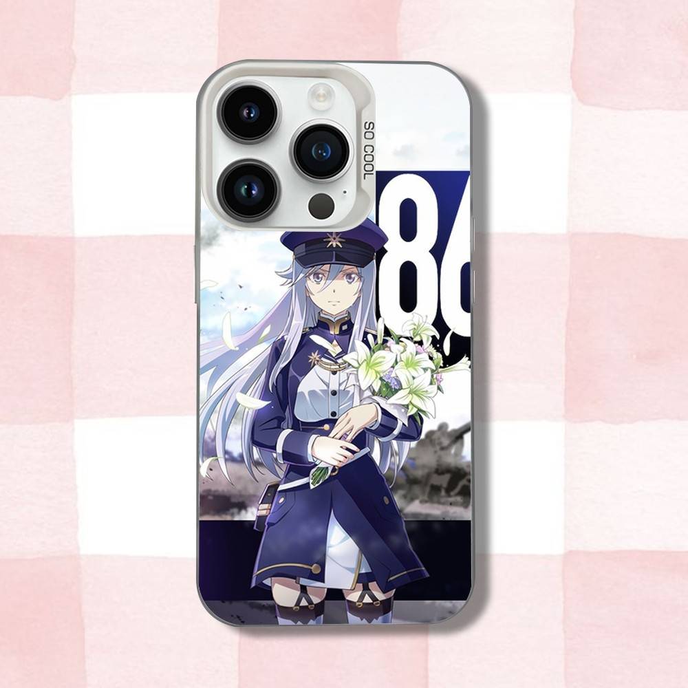 Anime V-Vladilenas M-Milize Phone Case For iPhone 16,15,14,13,12,11,Pro,XS,Max,Plus,Mini,SE White Candy Matte Shockproof Cover
