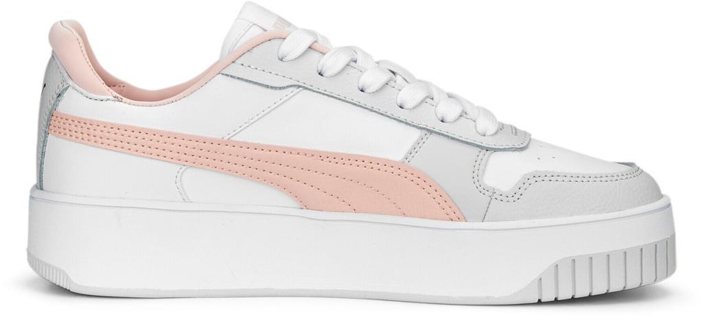 Кроссовки Puma Carina Street Women puma white/rose dust/feather grey