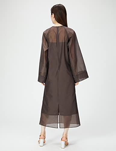 FRAY I.D. Sheer Organza Dress FWFO221063 Women's BRW 0