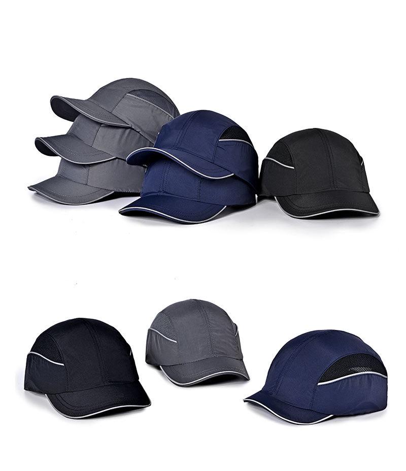 CE Certified Lightweight Anti-Collision Helmet: Summer Breathable Quick-Drying Labor Protection Cap